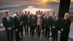 Lideri zemalja Zapadnog Balkana sa predstavnicima Evropske unije na otvaranju samita u Tivtu 4. juna 