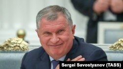 Глава российской компании «Роснефть» Игорь Сечин.