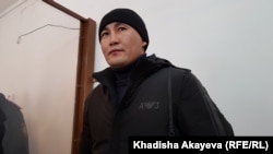 Этнический казах из Китая Кастер Мусаханулы в зале суда. Посёлок Зайсан, Восточно-Казахстанская область, 6 января 2020 года