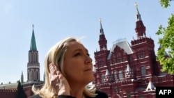 Марин Ле Пен в Москве, 26 мая 2015 года 