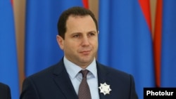 Former Armenian Defense Minister David Tonoyan (file photo)