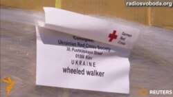 Вантажівки із гуманітарною допомогою виїхали з Німеччини в Україну