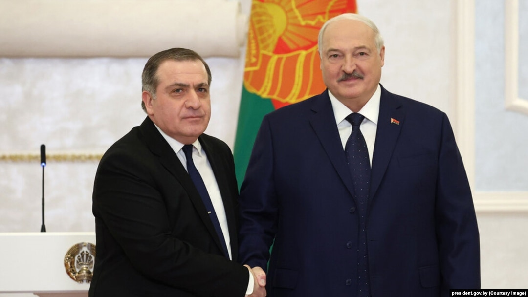 Георгий Саганелидзе и Александр Лукашенко