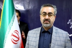 Iranian Health Ministry spokesman Kianush Jahanpur (file photo)