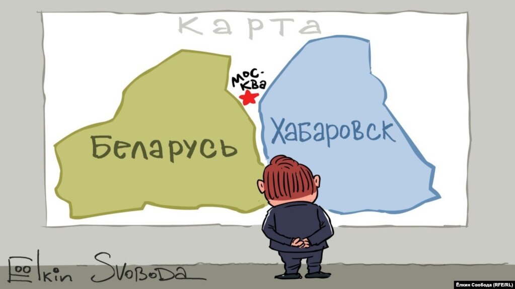 Карикатура російського художника Сергія Йолкіна. НА ЦЮ Ж ТЕМУ