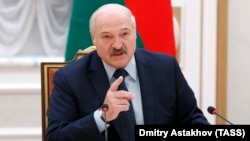 Belarusian strongman Alyaksandr Lukashenka (file photo)