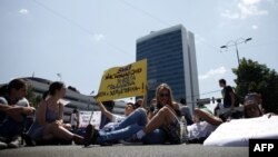 Jedan od protesta u BiH, jul 2013.