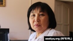 Дарига Казакбаева, заместитель главного врача Шымкентской городской больницы № 1. 11 октября 2017 года.