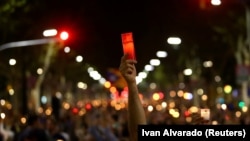 Demonstracije u Barseloni zbog hapšenja dvojice katalonskih lidera
