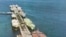 Iran -- Oil tankers alongside the eastern dock of Kharg Island