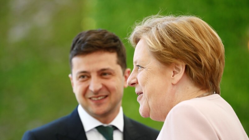 Sastanak Merkel i Zelenski u Berlinu 