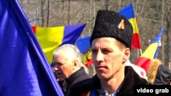 Мітинг у столиці Молдови Кишиневі з нагоди сторіччя об’єднання Бессарабії й Румунії, 25 березня 2018 року