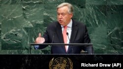 Sekretari i Përgjithshëm i OKB-së, Antonio Guterres. 