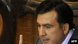 Georgian President Mikheil Saakashvili 