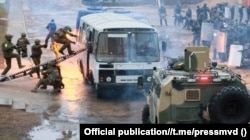 Вучэньні супрацоўнікаў МУС Беларусі