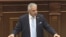 Armenia - Opposition deputy Edgar Ghazarian addresses the National Assembly, Yerevan, August13, 2026. 