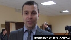 Jailed Russian blogger Sergei Reznik (file photo)