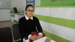 Казашка из Китая Кайша Акан в суде. Алматинская область, 23 декабря 2019 года.
