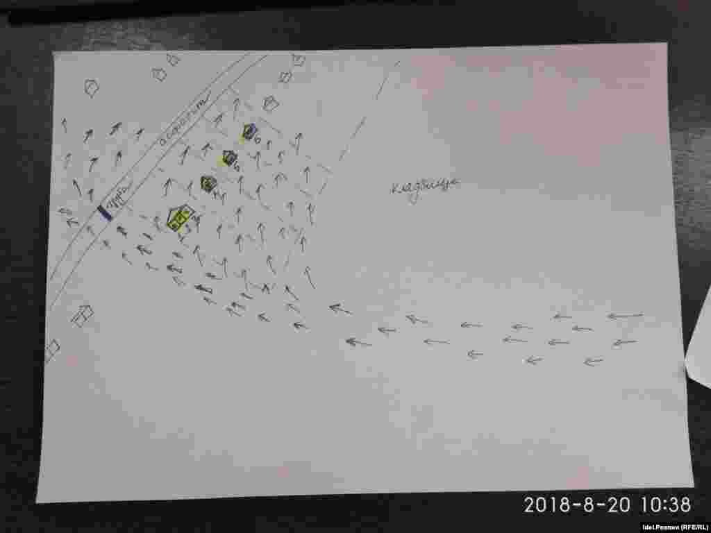 Tatarstan -- Urmanaevo -- map of Flood -- 18Oct2018