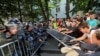 Столкновения активистов с представителями правоохранительных органов 27 июля в центре Москвы 