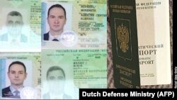 Нідерланди 4 жовтня оприлюднили фото дипломатичних паспортів, якими прикривалися російські шпигуни