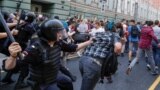 RUSSIA -- protests against pension reform. September 9, 2018. 