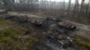 UKRAINE – A view of destroyed Russian armor vehicles on the outskirts of Kyiv, March 31, 2022