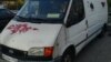 Belarus - minibus with Russian plates in Minsk
