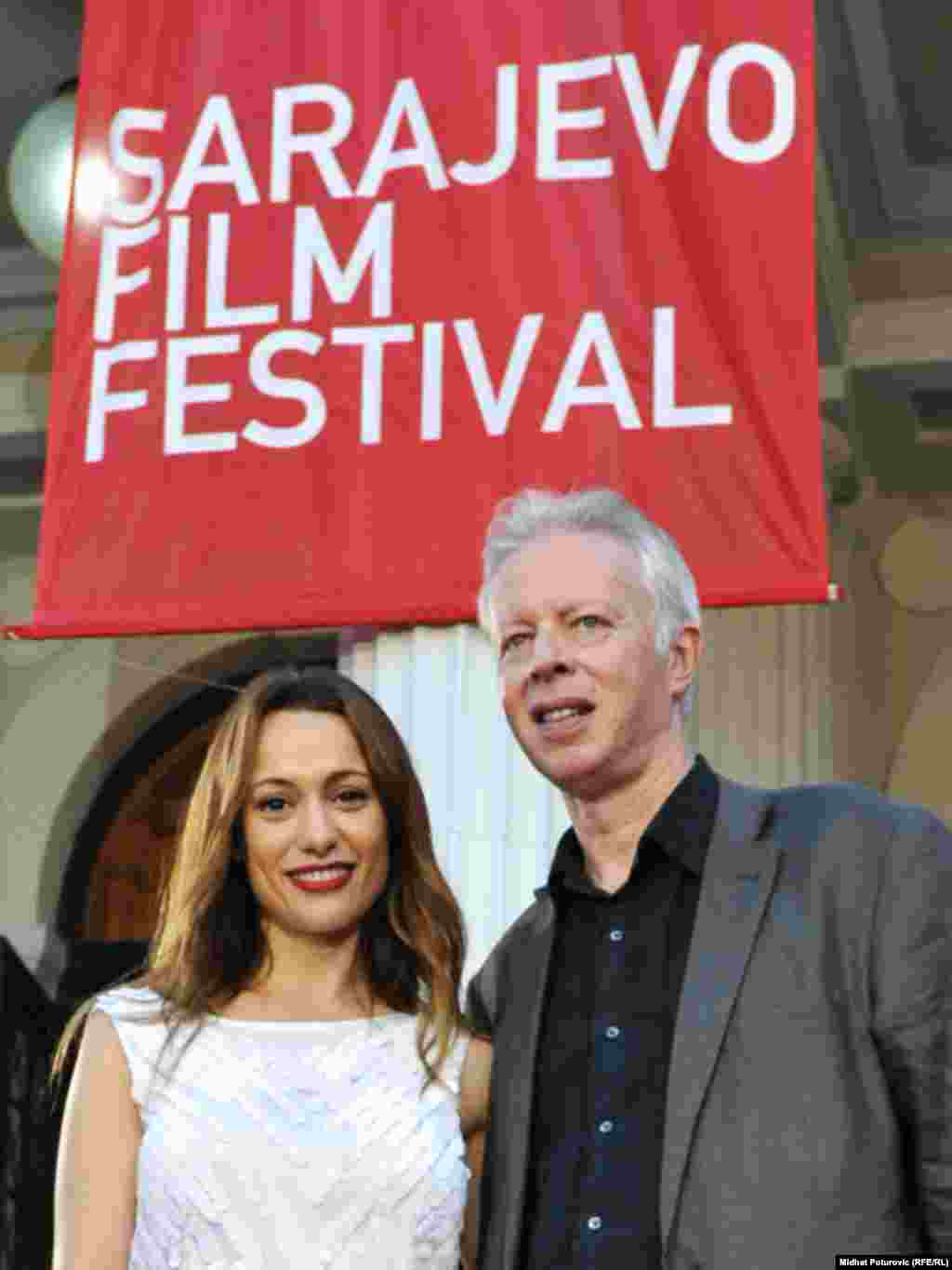 Natalia Verbeke i Philippe Le Guay, Sarajevo, 24.07.2011. Foto: RSE / Midhat Poturović 