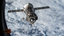 Soyuz TMA-13M Spacecraft after undocking from the ISS