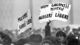 Piața Universității, București, 22 aprilie 1990 (foto: Agerpres).