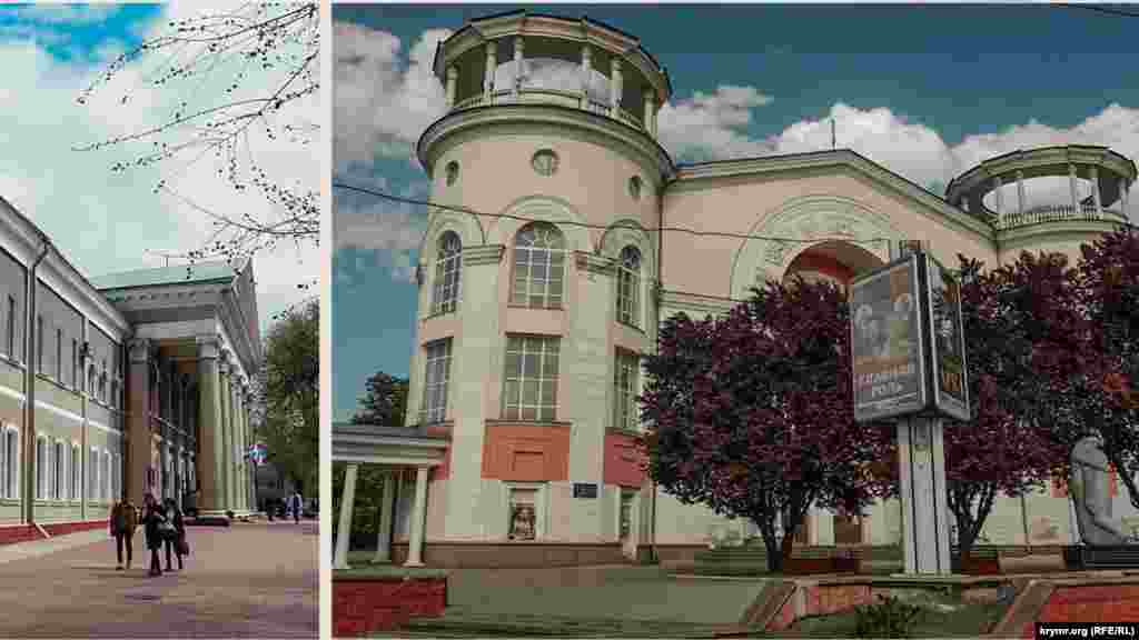 Площа біля головного входу в кримський медичний університет практично не змінилася. Майже нічого не змінилося і біля кінотеатру &laquo;Сімферополь&raquo; на площі Совєтській