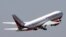 AUSTRIA -- A Vision airlines plane takes off after apparently carrying out a spy swap at Vienna airport in Vienna, July 9, 2010