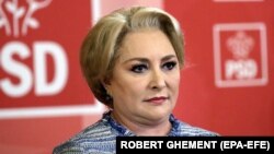 Premierul român Viorica Dancila
