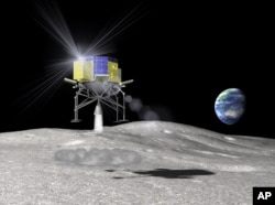 Так должна была выглядеть посадка SLIM на Луну, но аппарат завалился набок