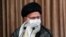 IRAN -- Iranian supreme leader Ayatollah Khamenei delivers a live speech during a video conference on the occasion of the annual military parade marking the Iraqi invasion of 1980, and defense week, in Tehran, September 21, 2020 