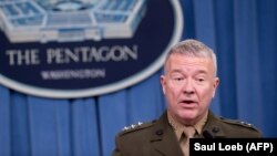 General Frank McKenzie, U.S. Central Command chief, says Islamic State remains "very worrisome" in Afghanistan. 