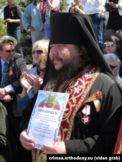 Калиник (Чернышов), архимандрит УПЦ (МП). Евпатория, 3 мая 2014 года