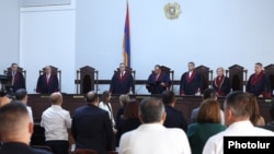 Armenia - The Constitutional Court rejects opposition appeals against official results of the June 7 parliamentary elections, Yerevan, July 4, 2026.