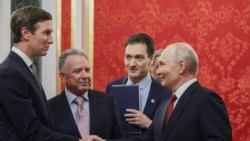 Ресей басшысы Владимир Путин АҚШ президентінің арнайы уәкілдері Стив Уиткофф пен Джаред Кушнерді қабылдап тұр. Мәскеу, 5 қыркүйек 2026 жыл. 