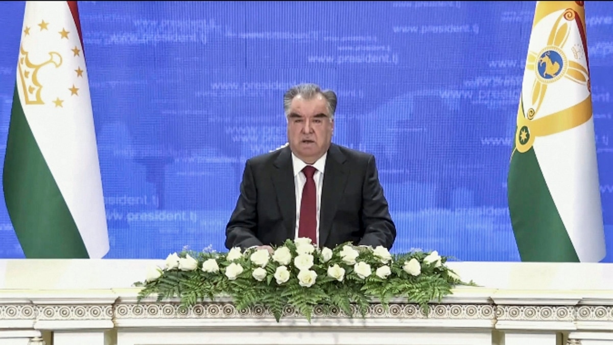 Tajikistan's Rahmon Warns UN Of 'Serious Threats' Emanating From Neighboring Afghanistan