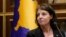Kosovar Foreign Minister Donika Gervalla-Schwarz (file photo)