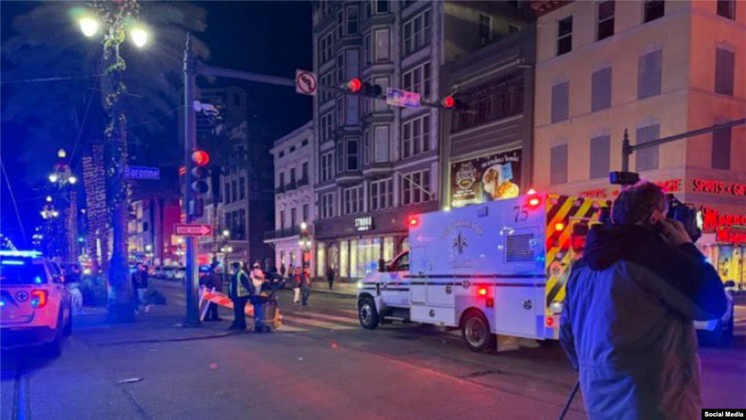 Cel puțin 10 persoane au murit în urma unui atac în New Orleans, SUA.