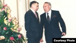 Рахат Алиев менен Нурсултан Назарбаев