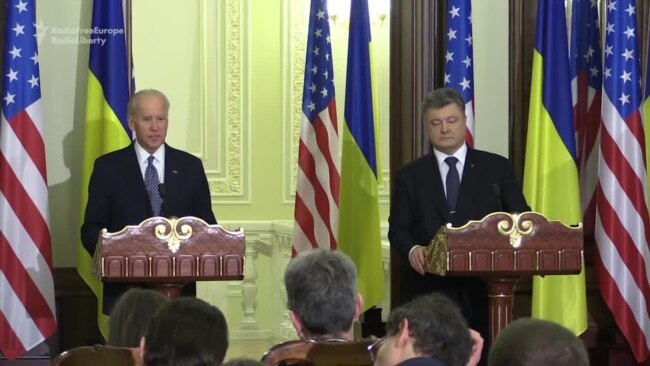 Biden Calls On Russia To Stop 'Continued Aggression' Against Ukraine
