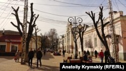 Лютий в Сімферополі