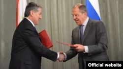 Главы МИД Таджикистана и России