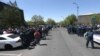 Armenia - Supporters and critics of former President Robert Kocharian demosntrate outside a court building in, Yerevan,May 14, 2019.