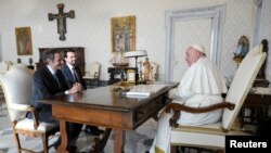 دیدار گروسی با پاپ پس از ابراز نگرانی پاپ درباره تهدیدهای هسته‌ای در جهان