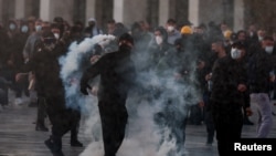 Antivladini protesti u Tirani, 18. oktobar 2026. 